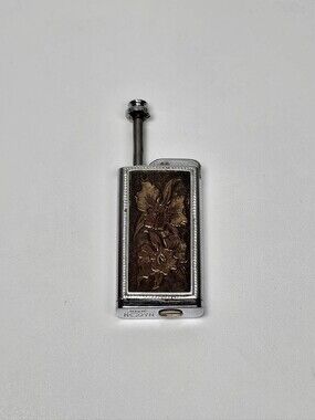 Vintage Nacon Japan Floral Perfume Atomizer Refillable Pocket Spray